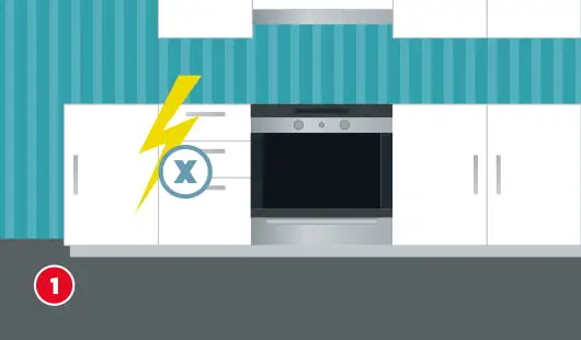 Installing Range Hood Step 1