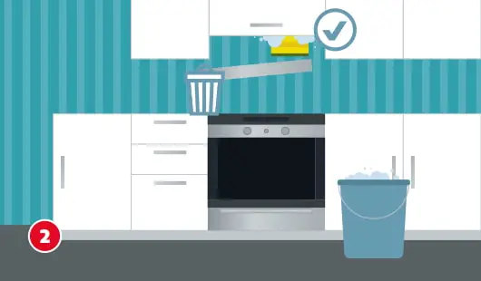 Installing Range Hood Step 2