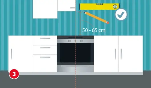 Installing Range Hood Step 3