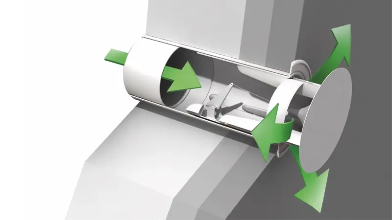 Wall Vent Blower 01